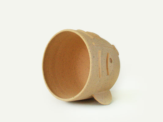 Dimensional Face Planter / Utensil Holder