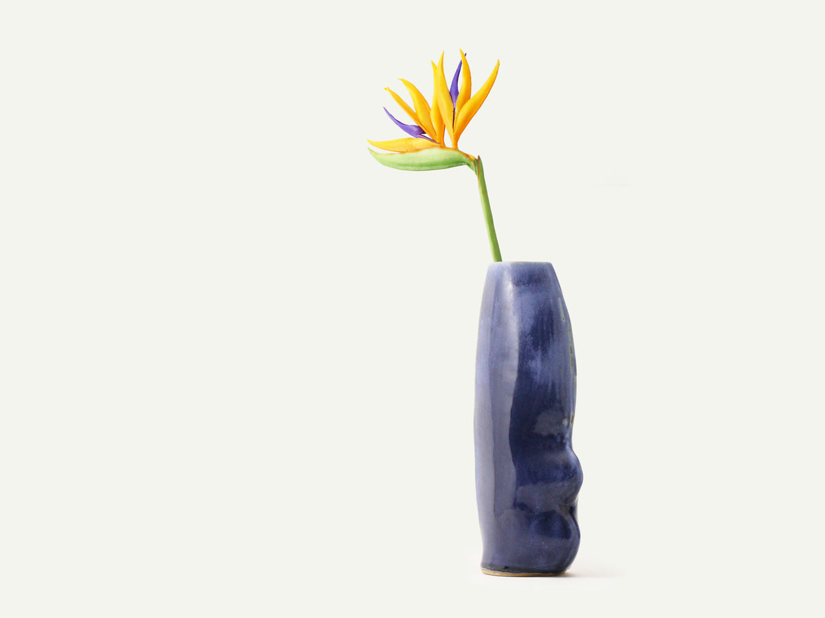 Blue Butt Matisse Vase