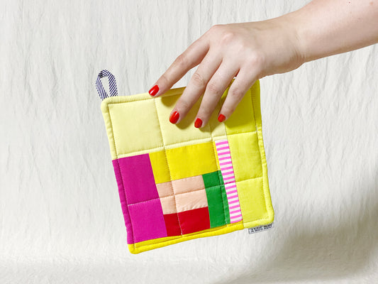 Quilted Pot Holder nº 3