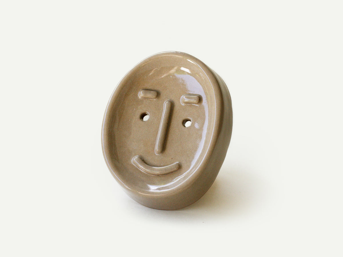 Ceramic Face Soap Dish