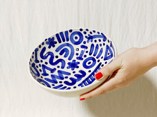 Large Doodle Bowl / Dish