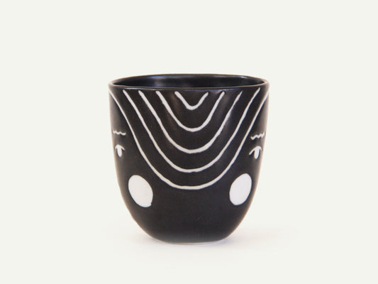 Porcelain Lady Face Cup nº1