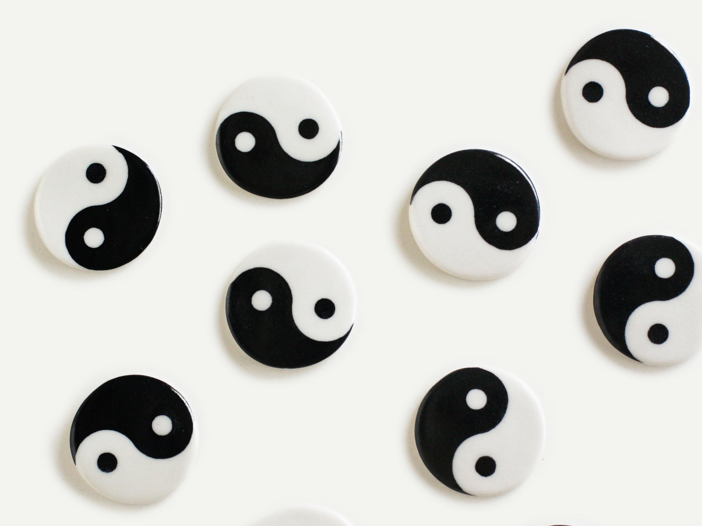 Pre-Order: Porcelain Yin Yang Earrings