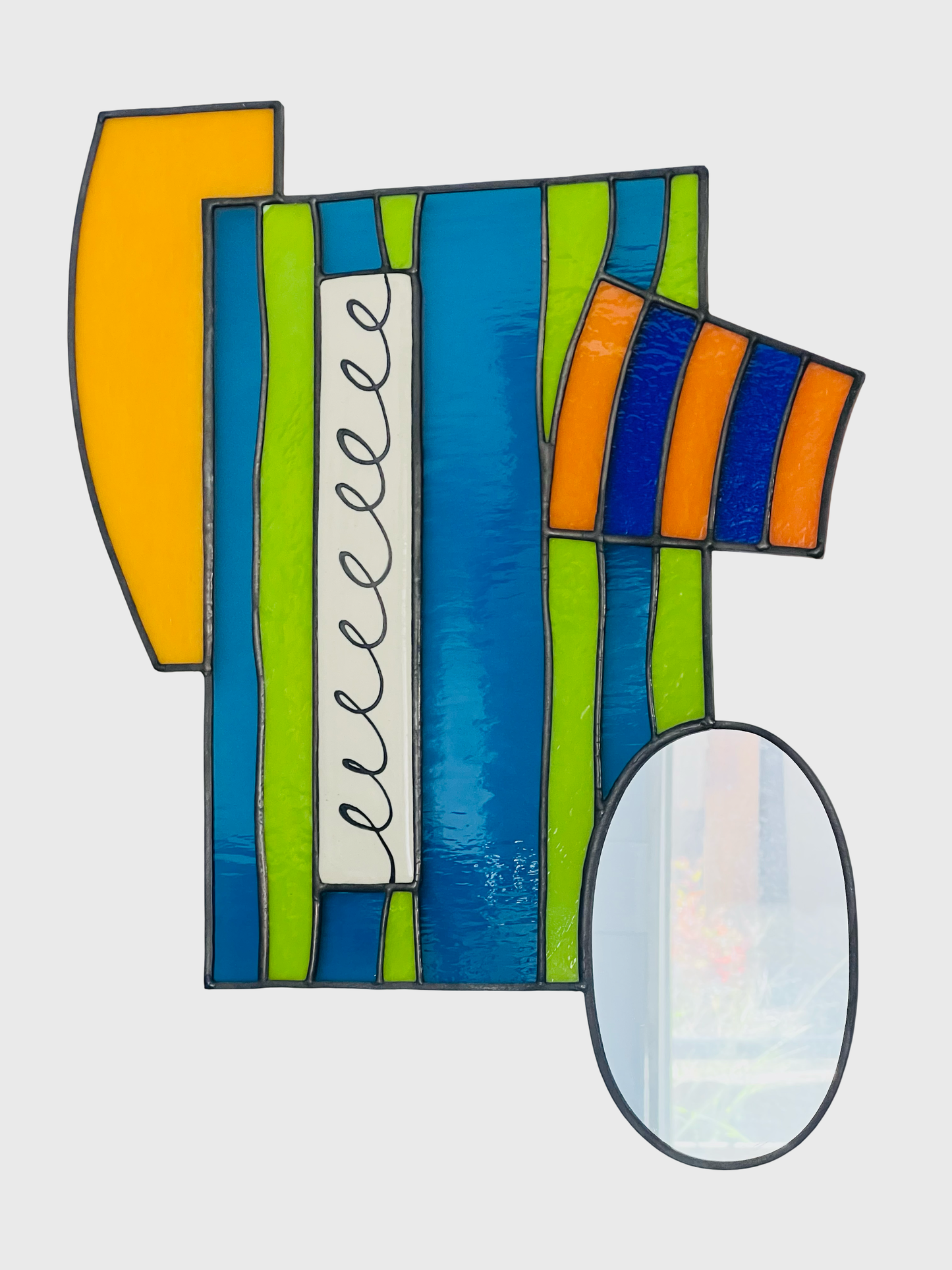 Stained Glass Mirror | Collage nº 54