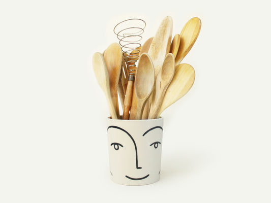 Face Planter / Utensil Holder