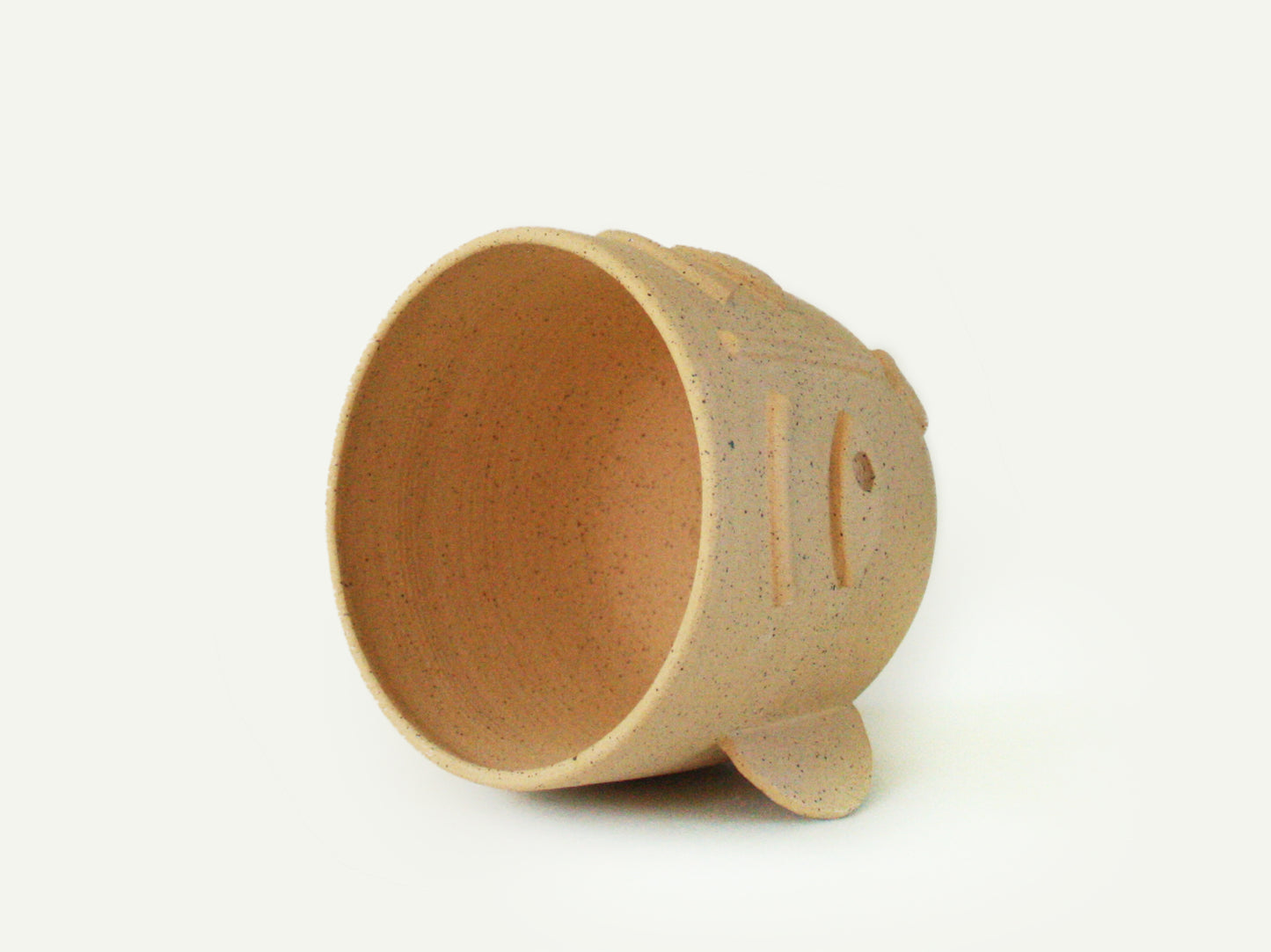Dimensional Face Planter / Utensil Holder