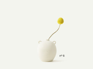 Miniature White Bud Vase / Urn