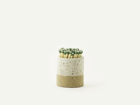 Ceramic Match Striker / Matchstick or Toothpick Holder