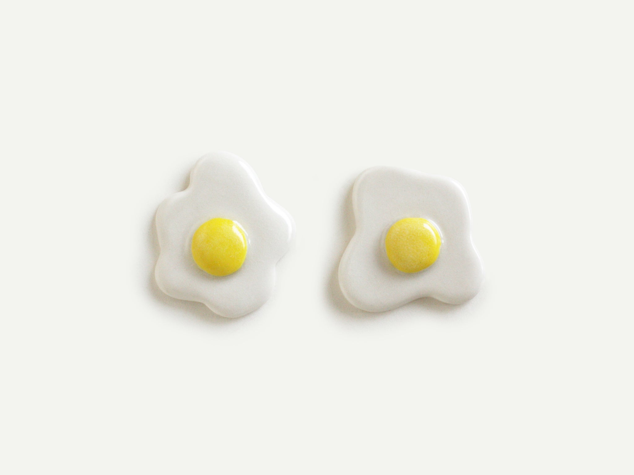 Pre-Order: Porcelain Egg Earrings