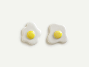 Pre-Order: Porcelain Egg Earrings