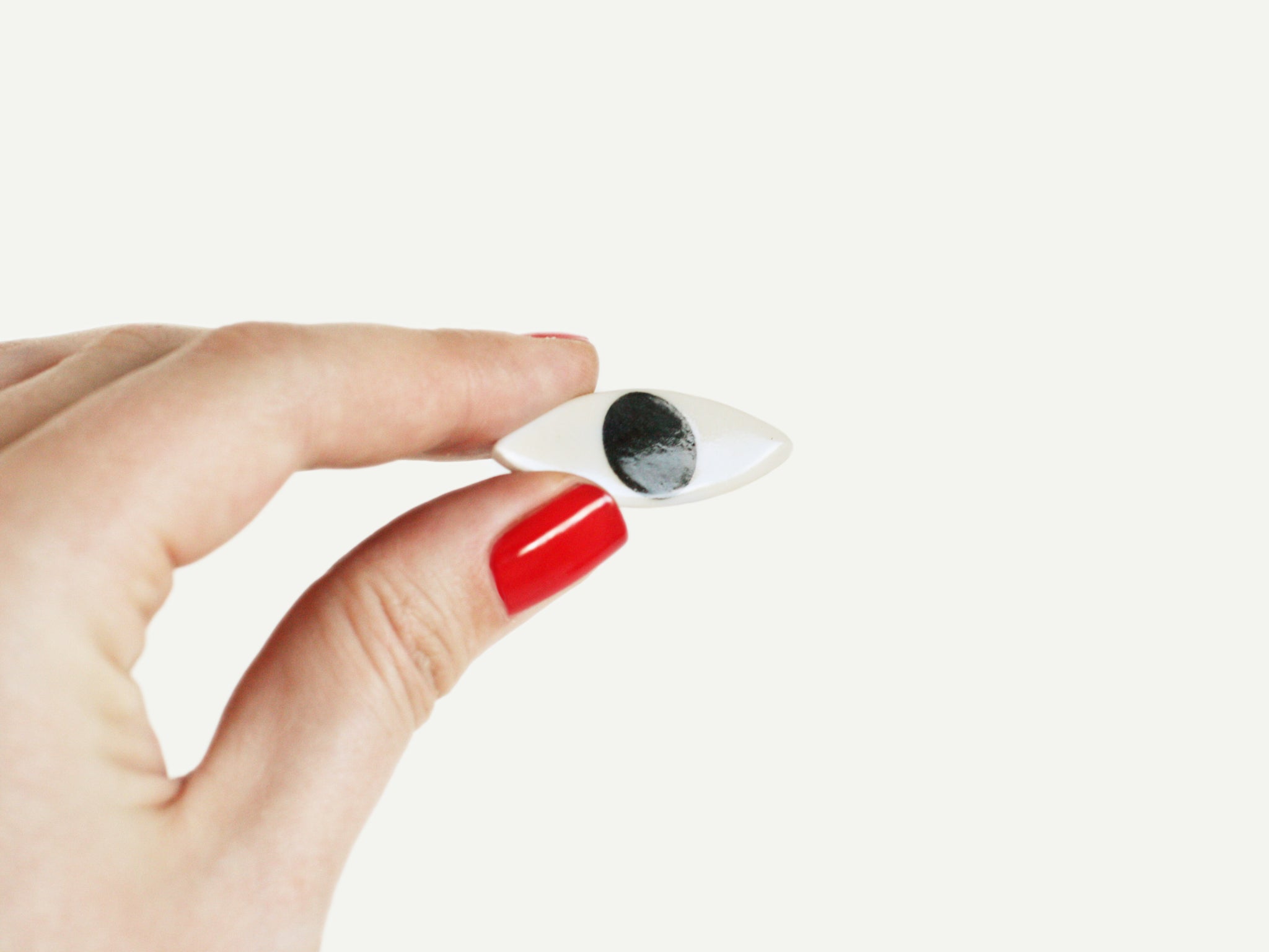 Pre-Order: Porcelain Eye Pin