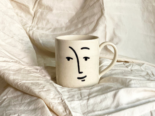 Pre-Order: Portrait Mug - Black + White