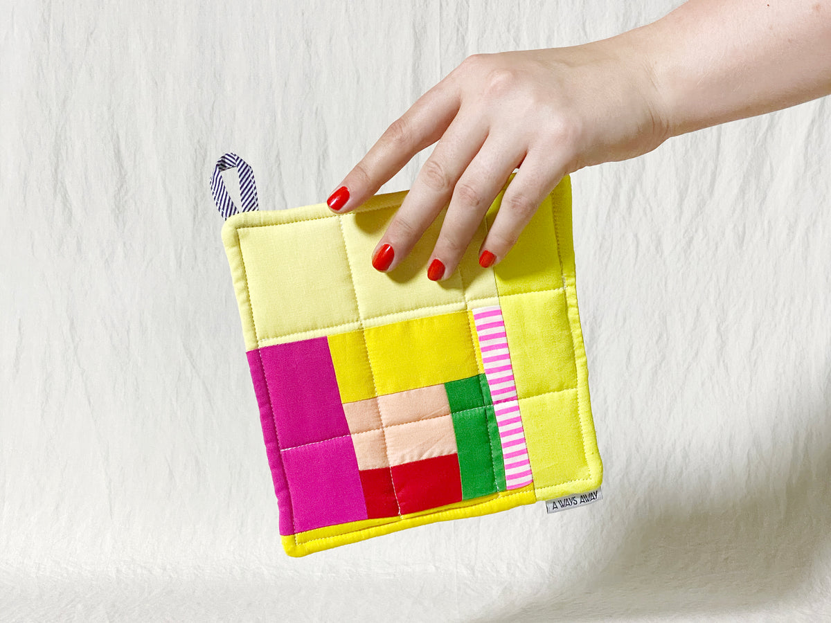 Quilted Pot Holder nº 3