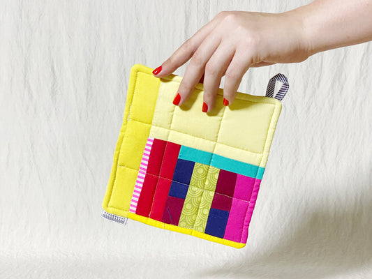 Quilted Pot Holder nº 3