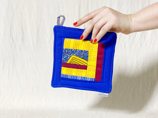 Quilted Pot Holder nº 1