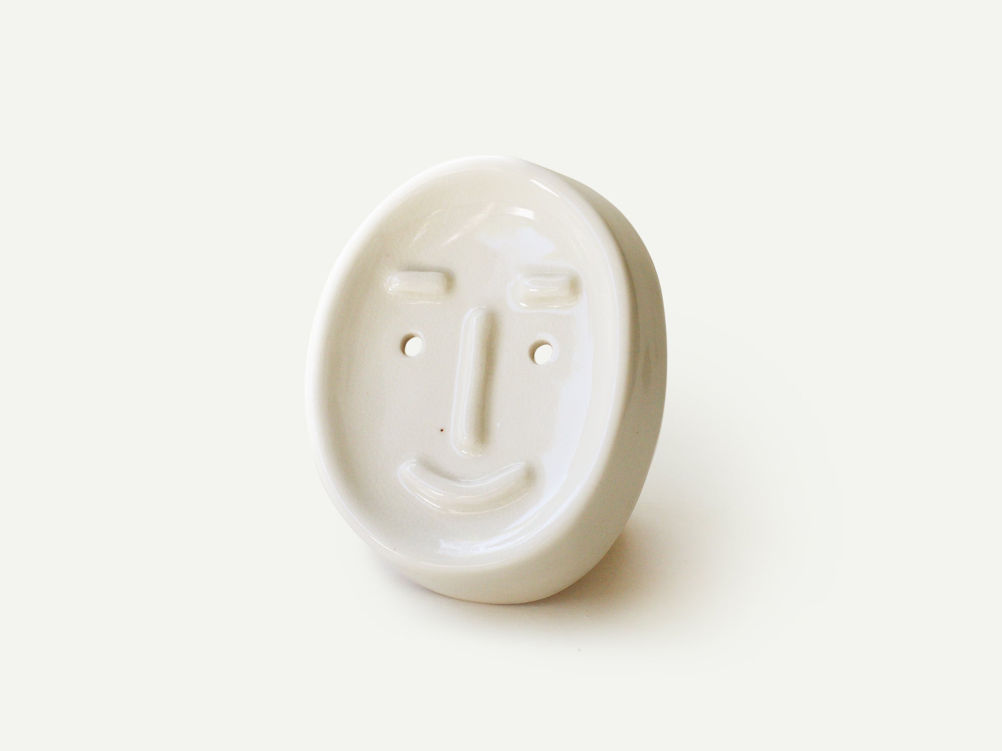 Ceramic Face Soap Dish