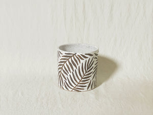 Frond Cup - Black & White