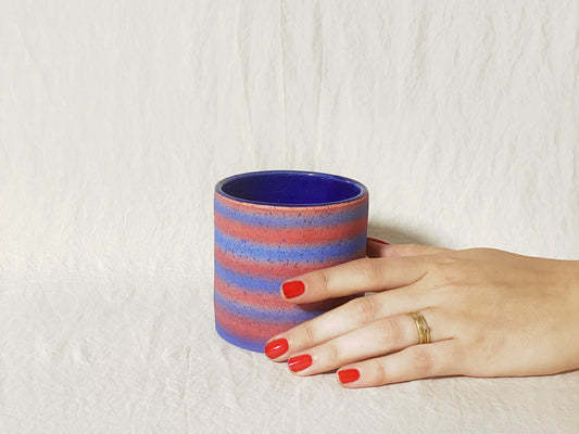 (SECOND) Blur Cup - Red and Blue