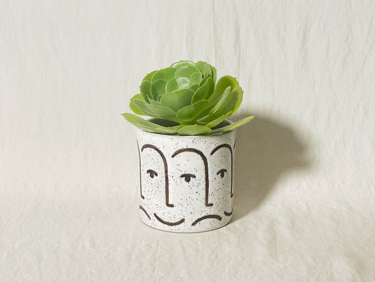 "Mood" Planter / Pot - Black