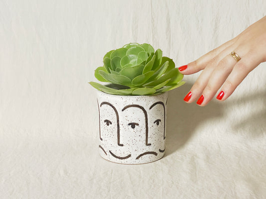 "Mood" Planter / Pot - Black
