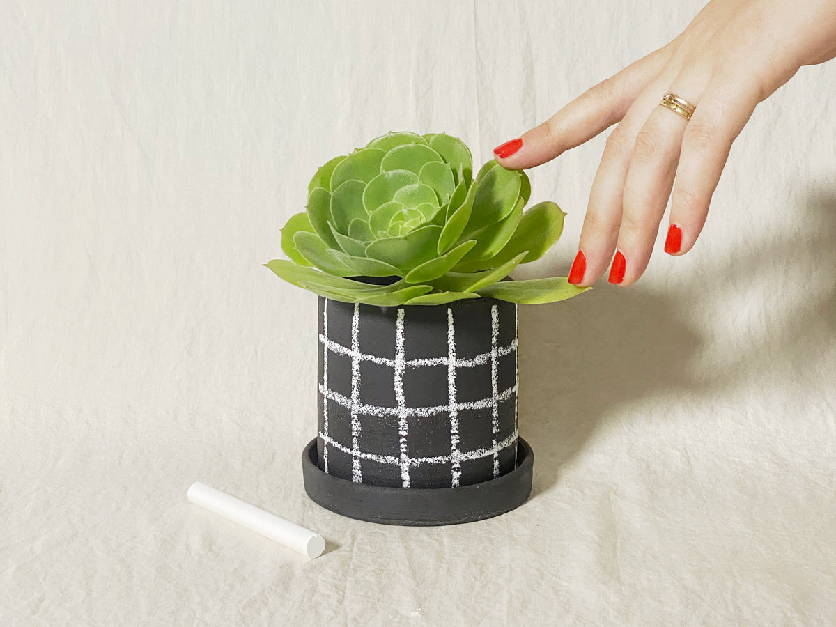 Chalkboard Planter / Pot