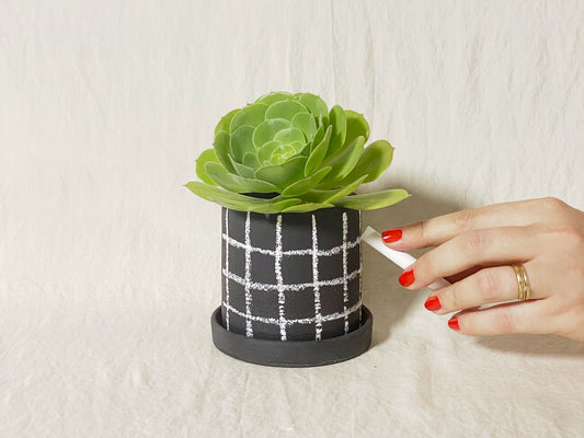 Chalkboard Planter / Pot