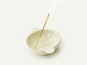 Ceramic Face Dish nº6 / Incense Holder / Ring Dish