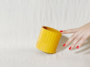 Wavy Cup - Orange
