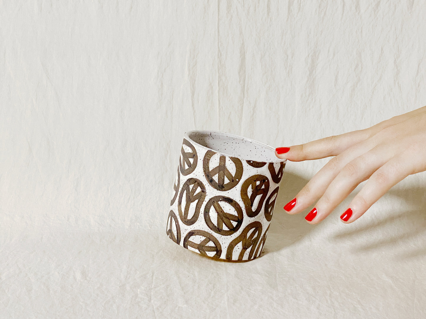 Peace Cup / Tumbler (Large Pattern)