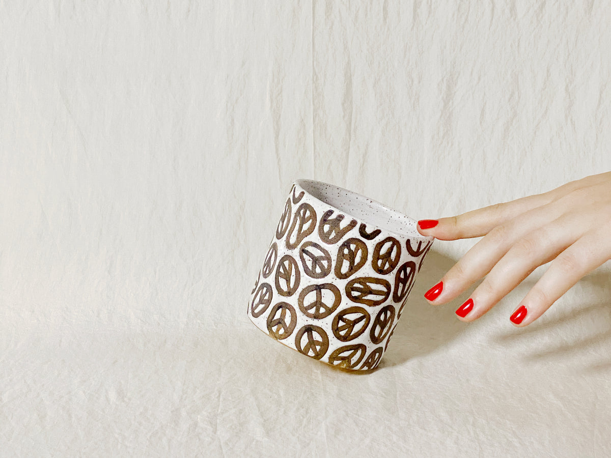 Peace Cup / Tumbler (Small Pattern)