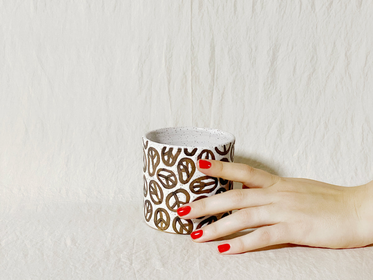 Peace Cup / Tumbler (Small Pattern)