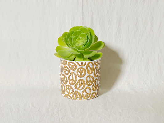 Peace Planter / Pot (Small Pattern)