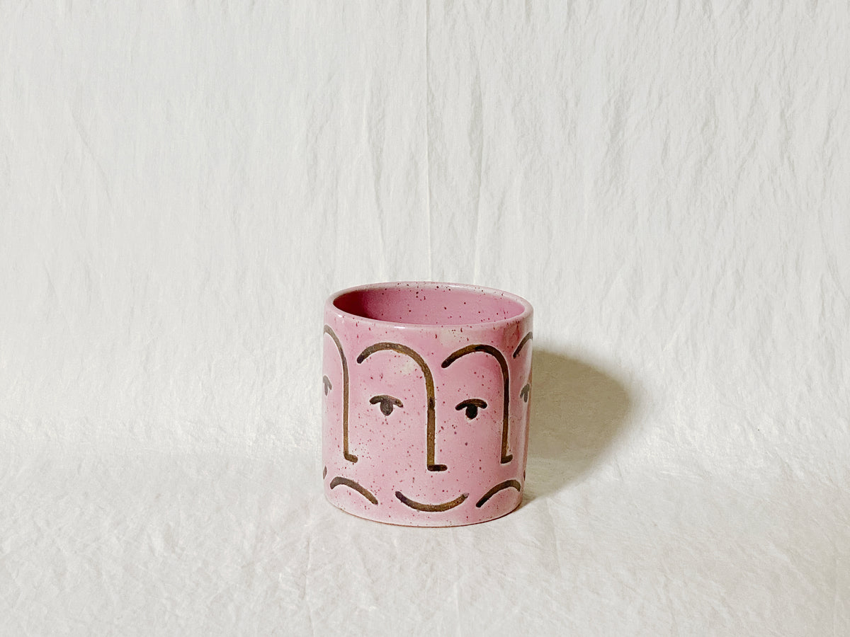 (SECOND) "Mood" Planter / Pot - Pink