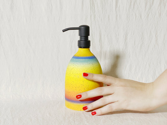 "Blur" Soap Dispenser - Rainbow Ombre