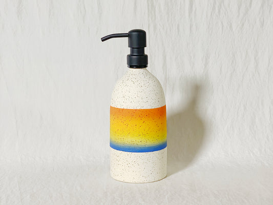 "Blur" Soap Dispenser - Rainbow Ombre