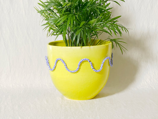 Beaded Planter / Pot