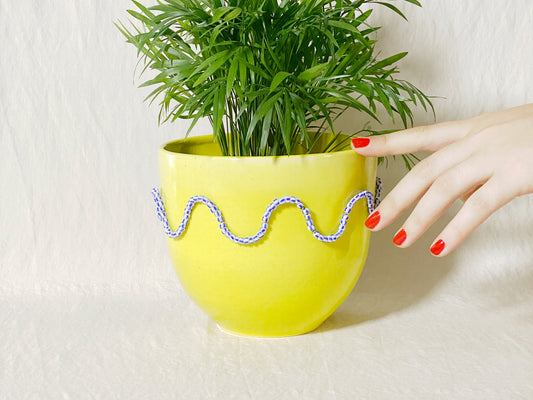 Beaded Planter / Pot