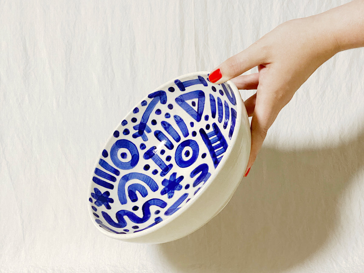 Large Doodle Bowl / Dish