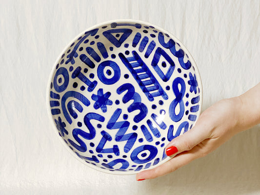 Large Doodle Bowl / Dish