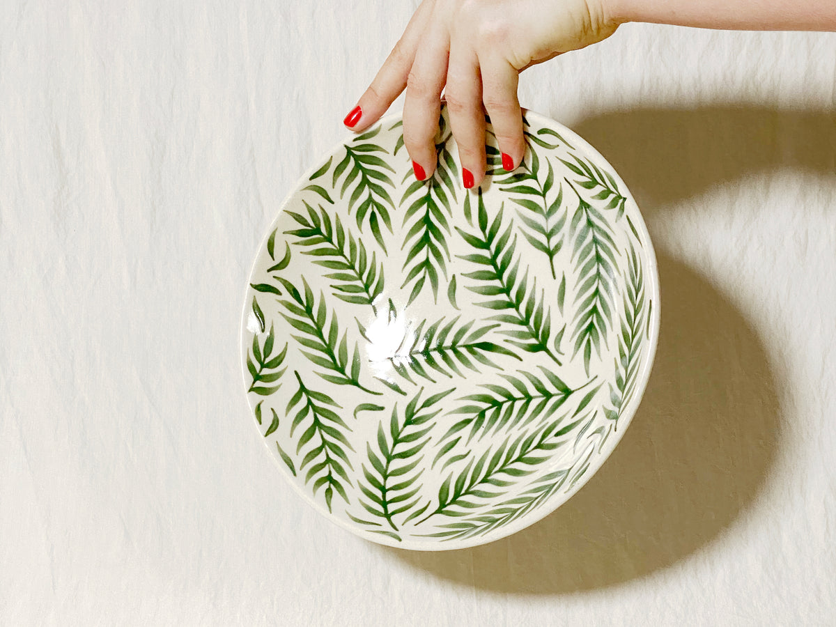 Large Frond Bowl / Dish