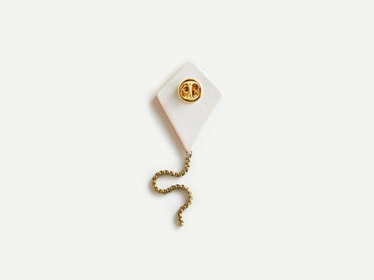 Pre-Order: Porcelain Kite Pin