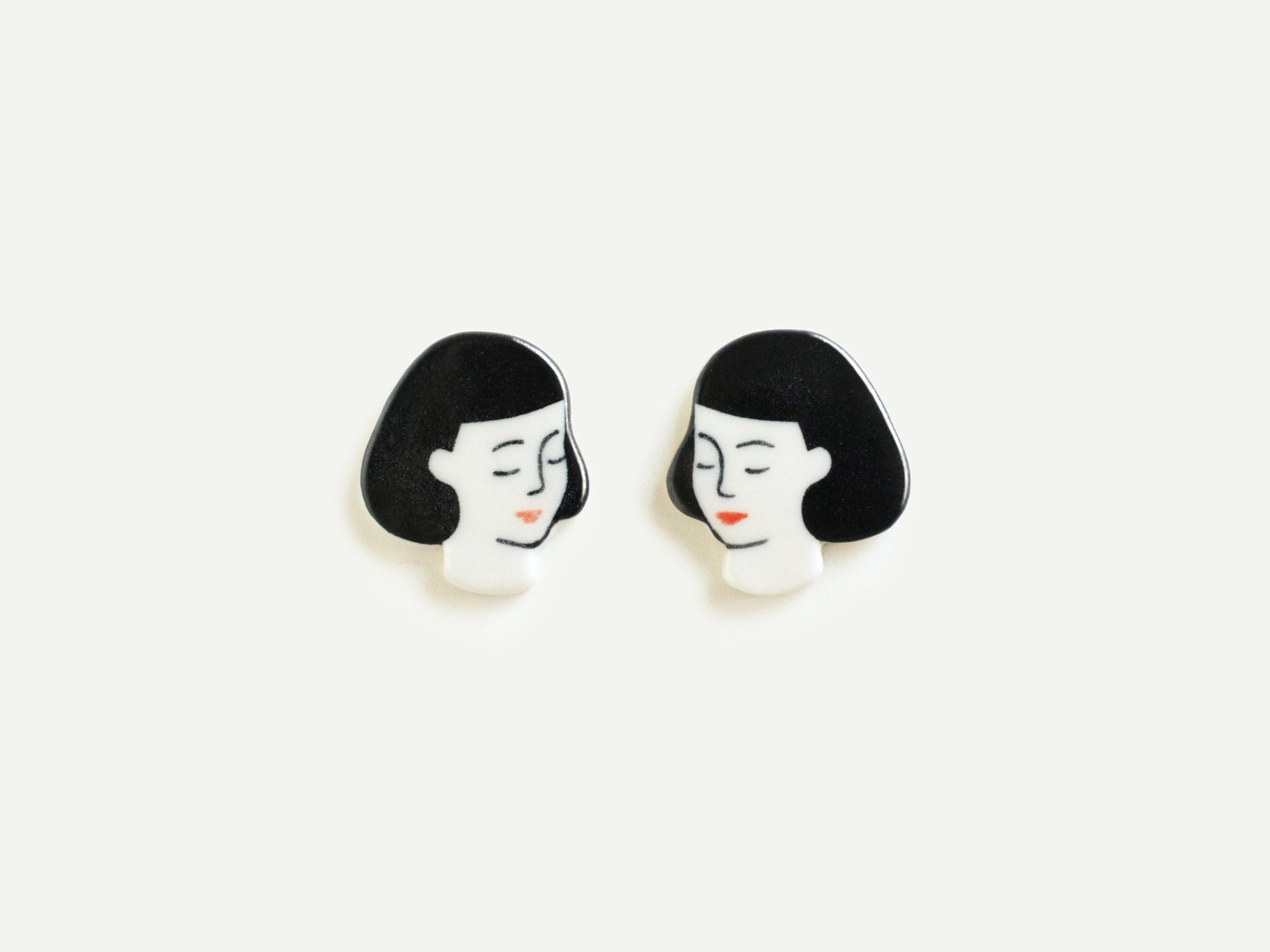 Pre-Order: Porcelain Lady Earrings