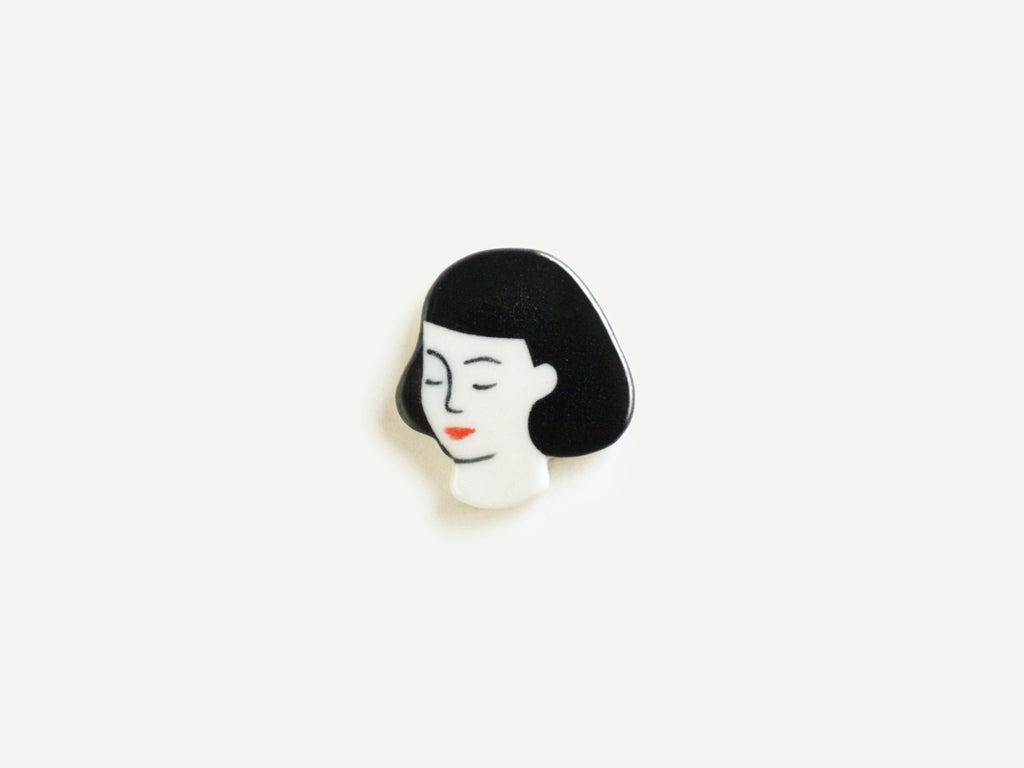 Pre-Order: Porcelain Lady Pin