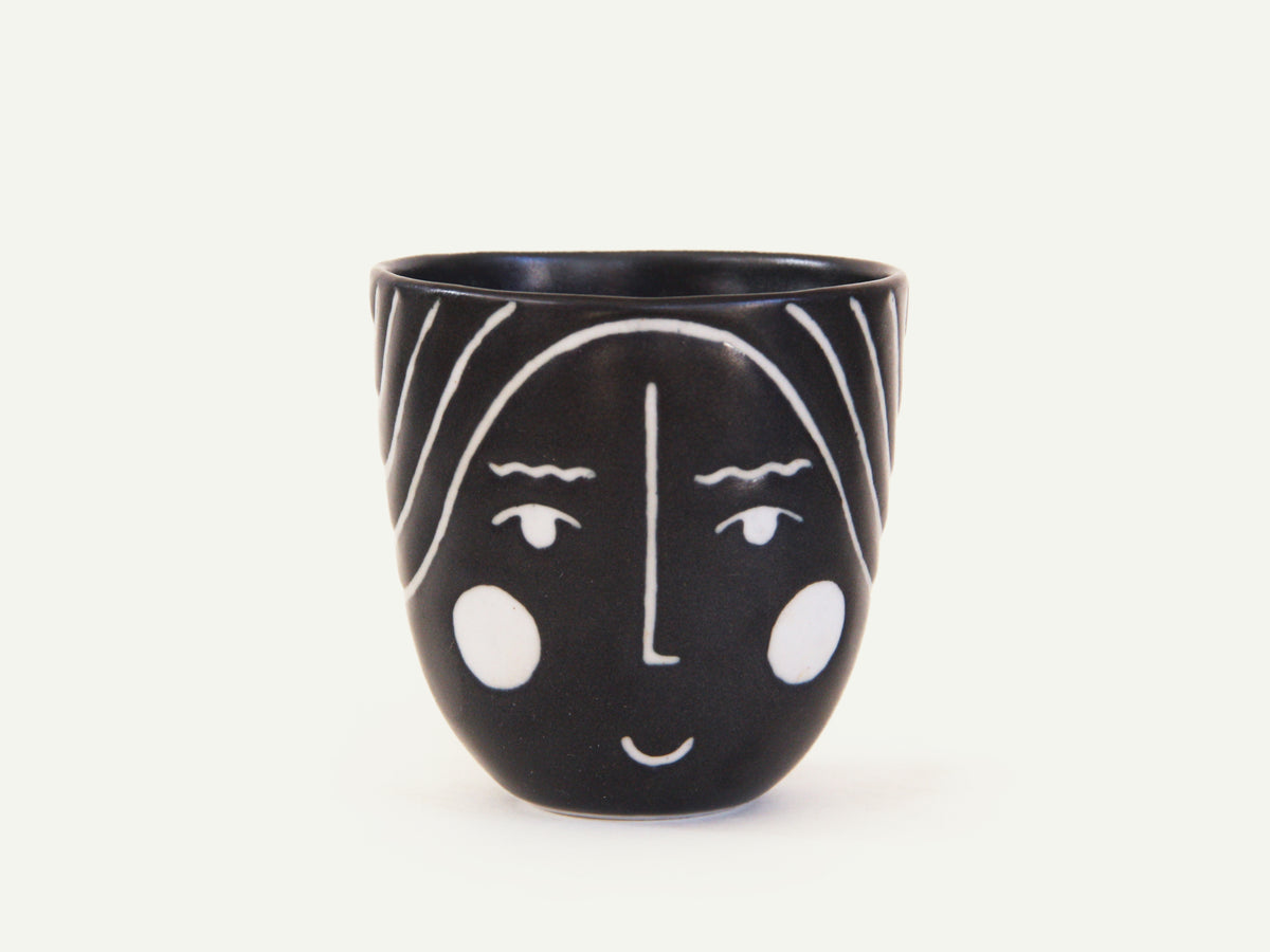Porcelain Lady Face Cup nº1