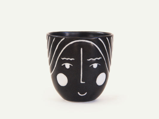 Porcelain Lady Face Cup nº1