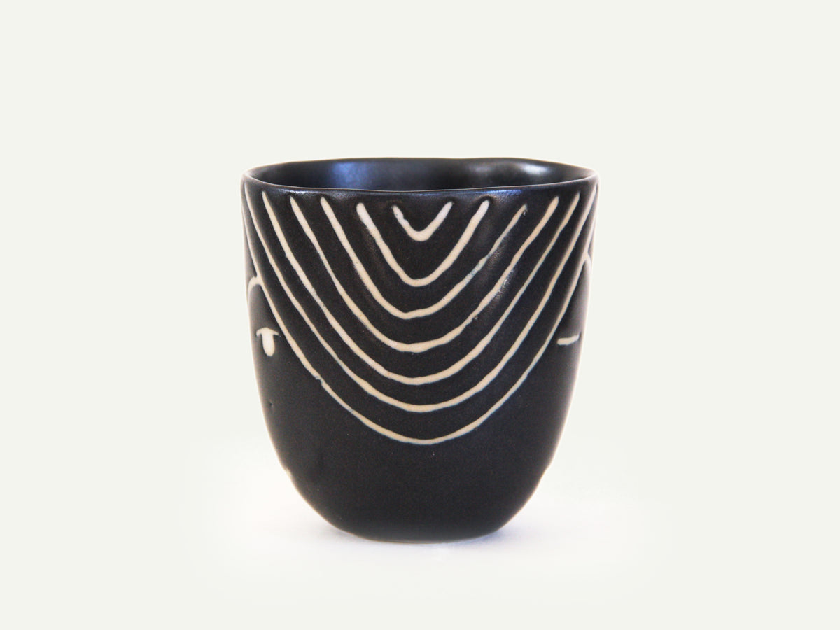 Porcelain Lady Face Cup nº3