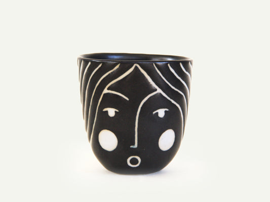 Porcelain Lady Face Cup nº4