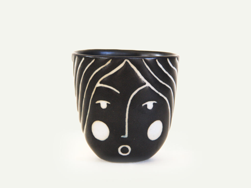 Porcelain Lady Face Cup nº4