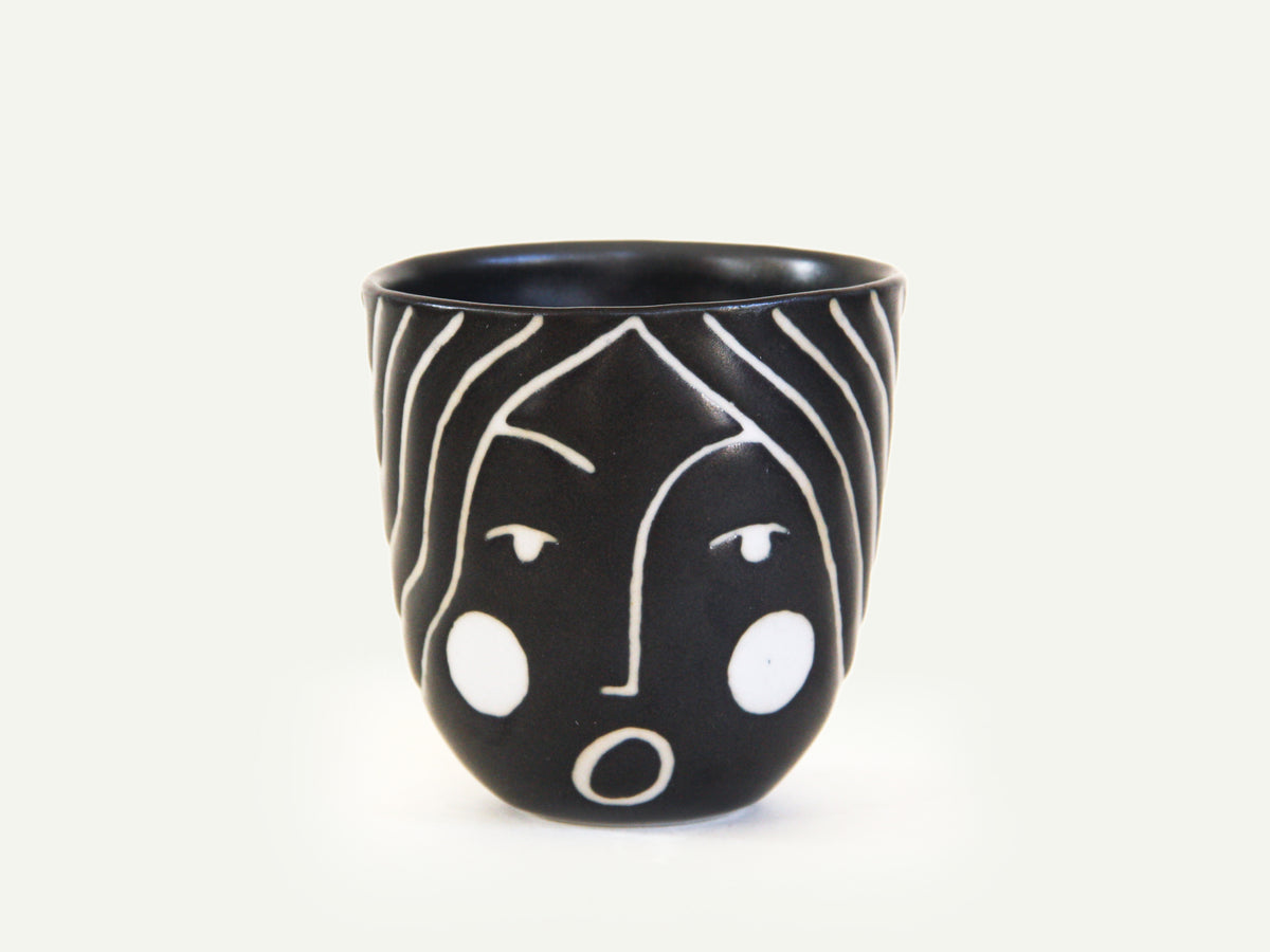 Porcelain Lady Face Cup nº4
