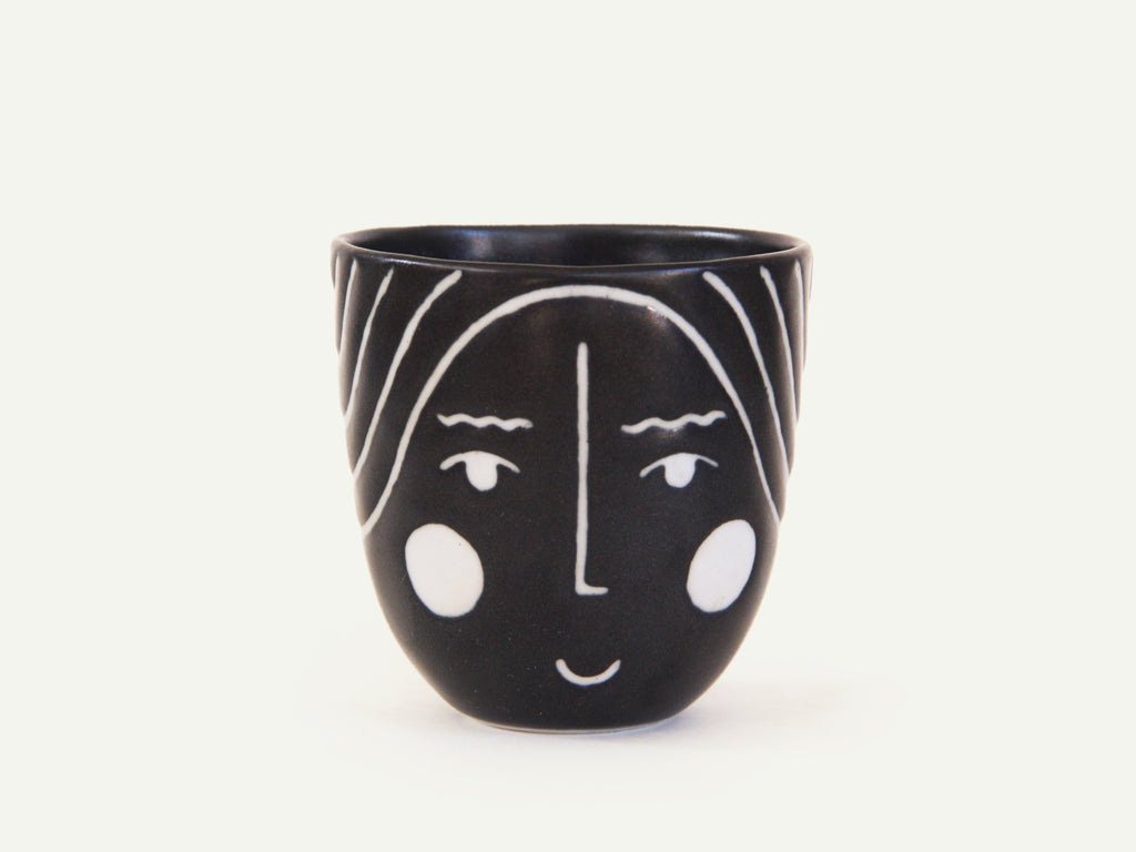 Porcelain Lady Face Cup nº1